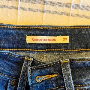 Levi skinny jeans